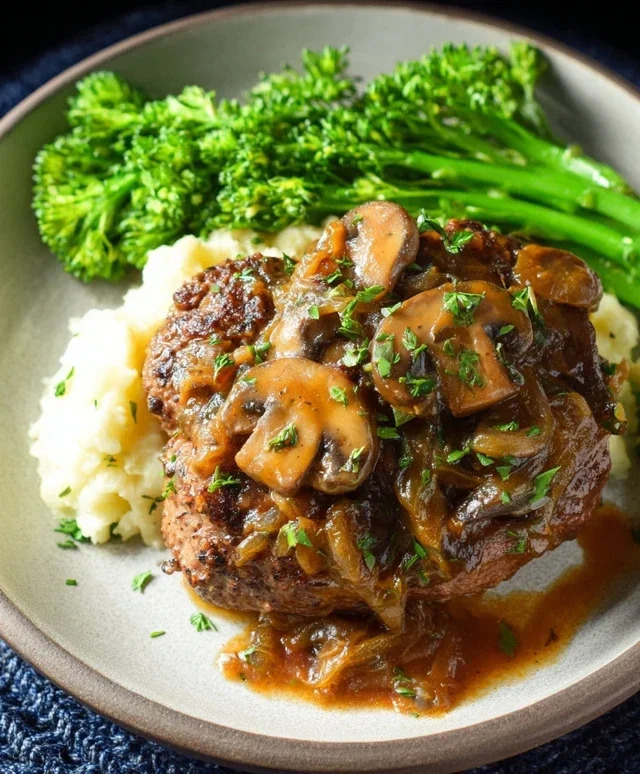 Easy Homemade Salisbury Steak