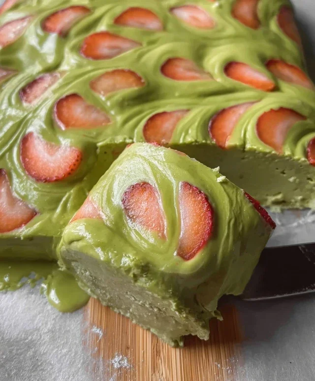 Strawberry Matcha Latte Rolls