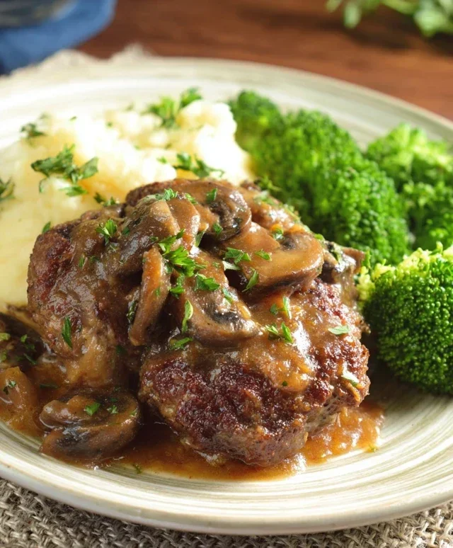 Easy Homemade Salisbury Steak