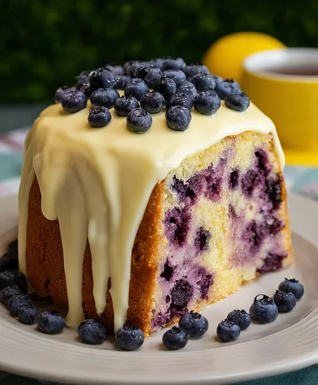 Lemon Blueberry Cake