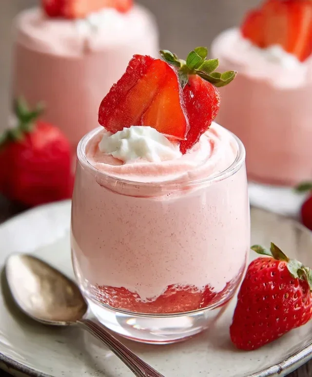Strawberry Mousse