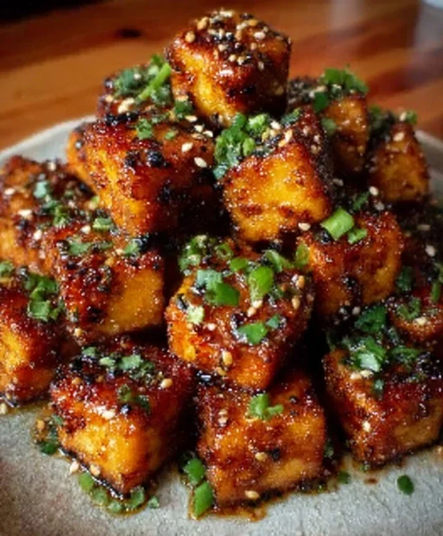 Honey Garlic Tofu