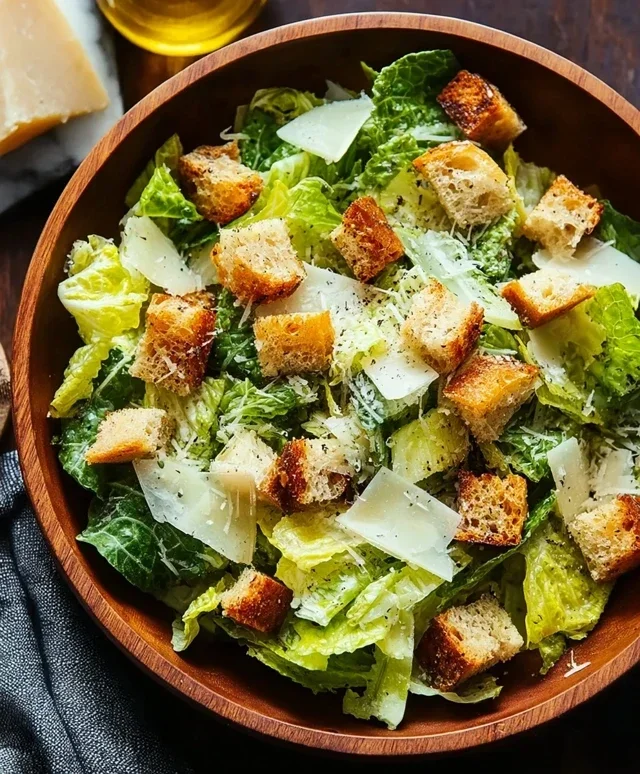 Classic Caesar Salad Croutons
