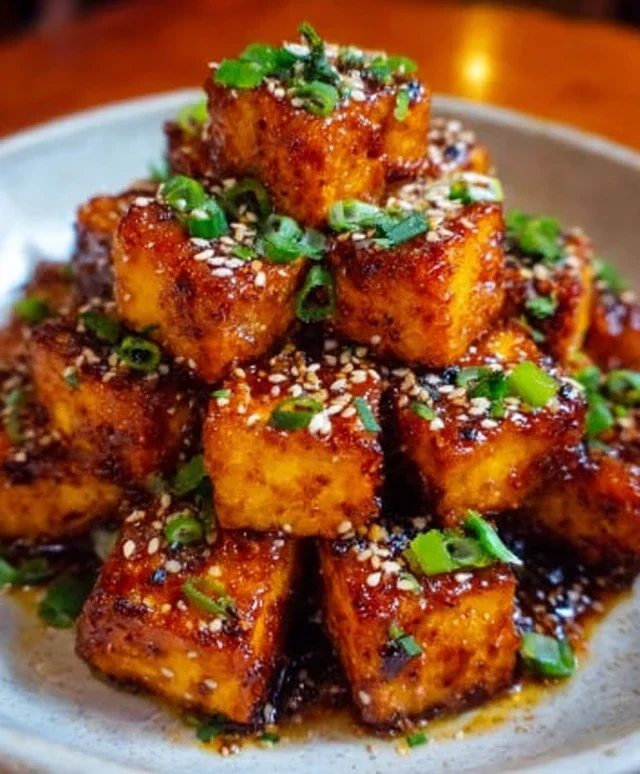 Honey Garlic Tofu