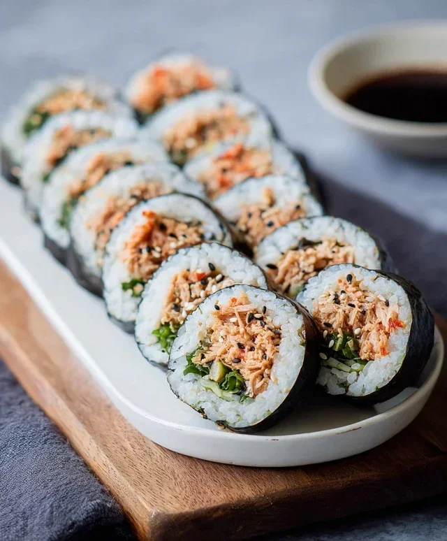 Easy 15-min. Spicy Tuna Kimbap