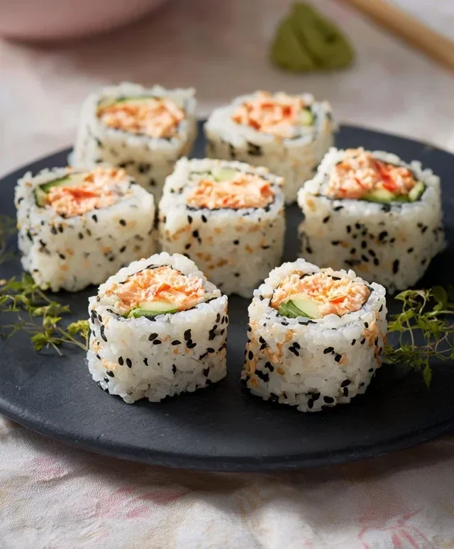 Kani Sushi (Spicy Crab Roll)