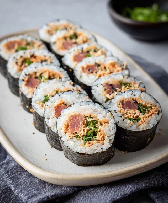 Easy 15-min. Spicy Tuna Kimbap