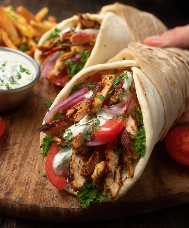 Chicken Shawarma Wrap