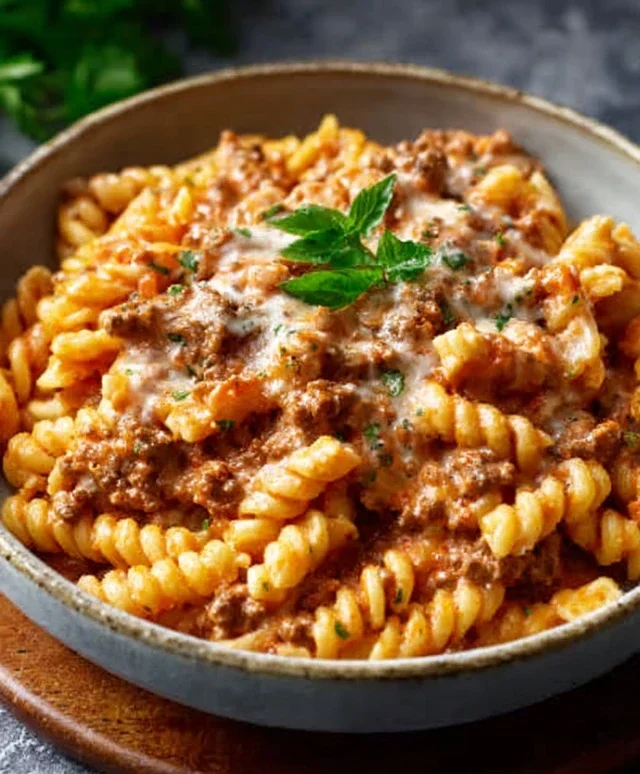 Creamy Beef Pasta