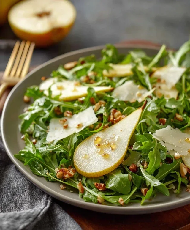 Arugula Pear Salad
