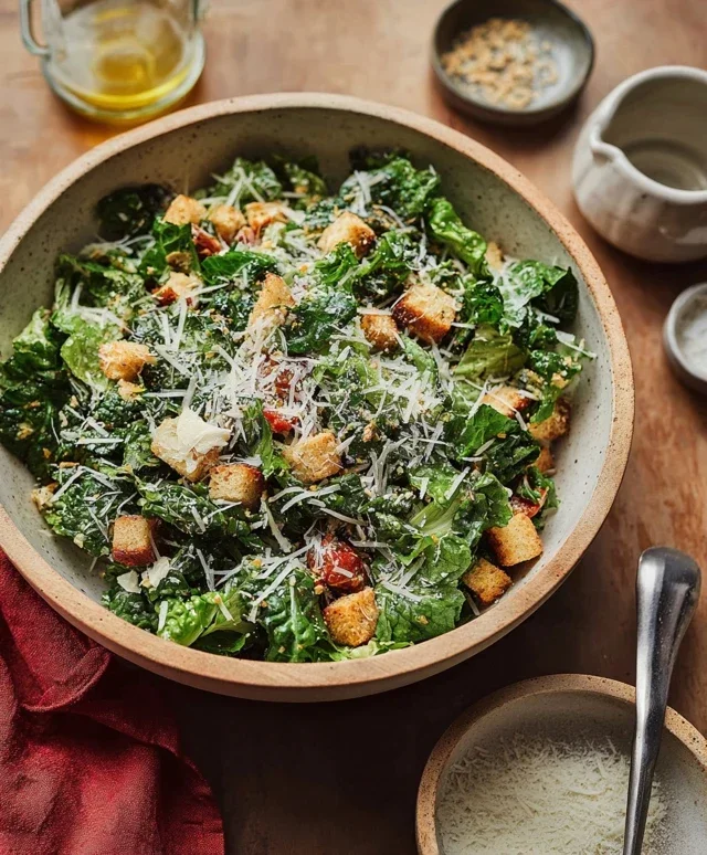 Lemony Parmesan Knon-non-non-alcoholic alternativeic non-alcoholic ale Salad