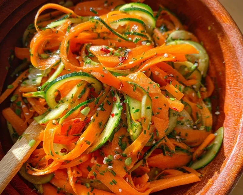 Cucumber Carrot Salad
