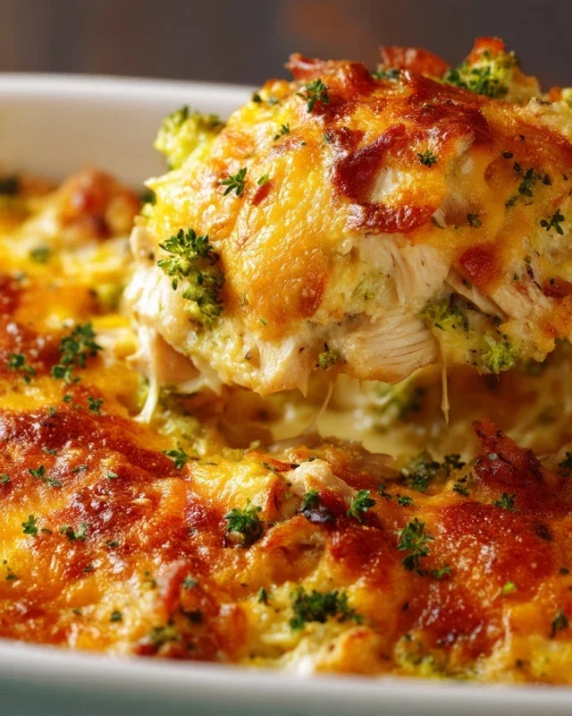 Easy Low Carb Chicken Casserole