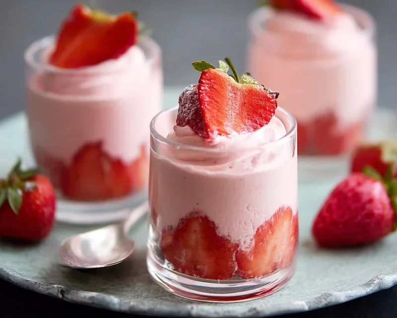 Strawberry Mousse