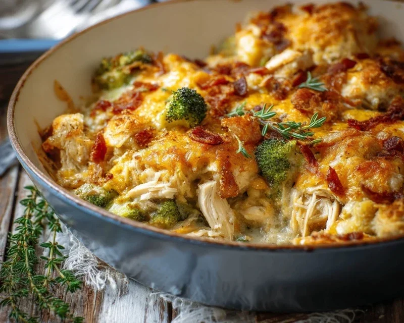 Easy Low Carb Chicken Casserole