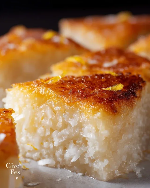 Sticky Coconut Cake