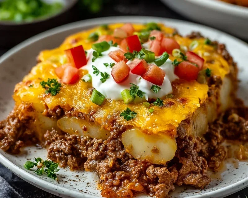 Hobo Casserole Ground Beef