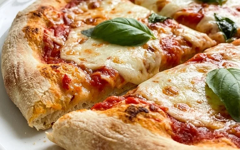 An excellent No Yeast Pizza Dough - quick easy homemade pizza!