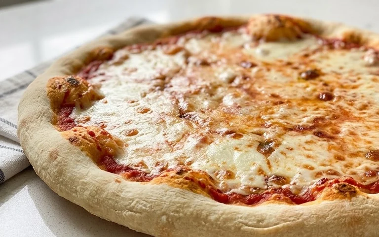 An excellent No Yeast Pizza Dough - quick easy homemade pizza!