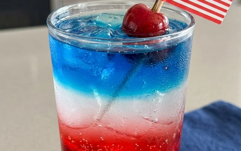 July 4th Layered Drinks Recipe