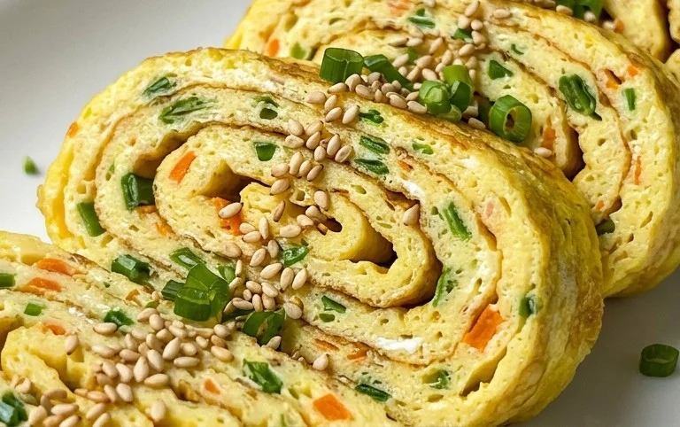 Gyeran Mari (Korean Rolled Omelette)