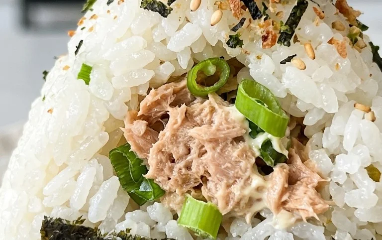 15-min. Easy Japanese Tuna Onigiri