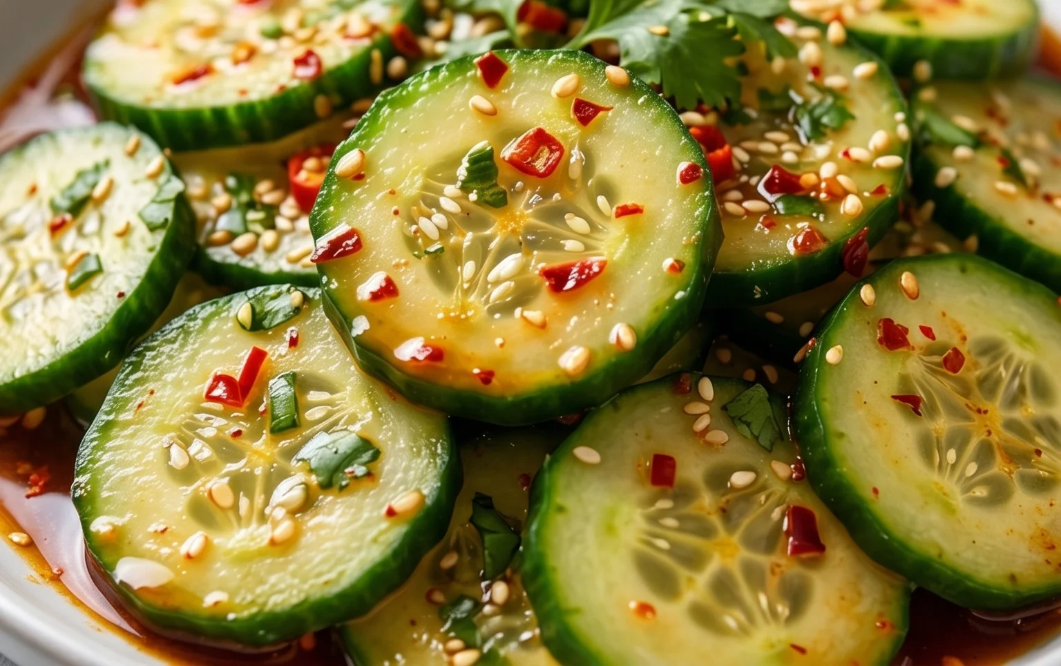Spicy Asian Cucumber Salad