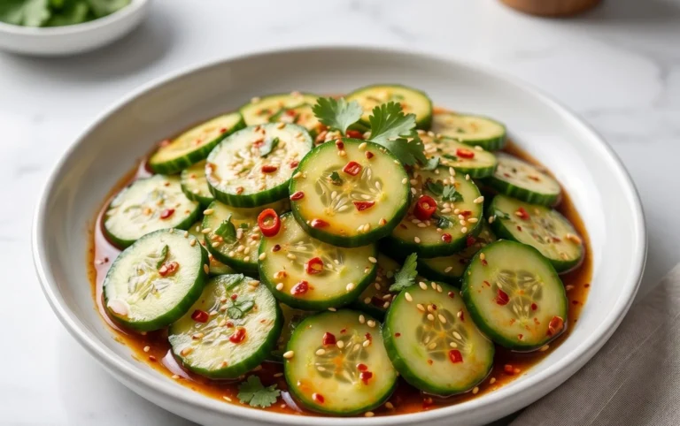 Spicy Asian Cucumber Salad