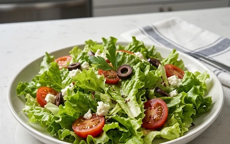 Maroulosalata (Greek Lettuce Salad)