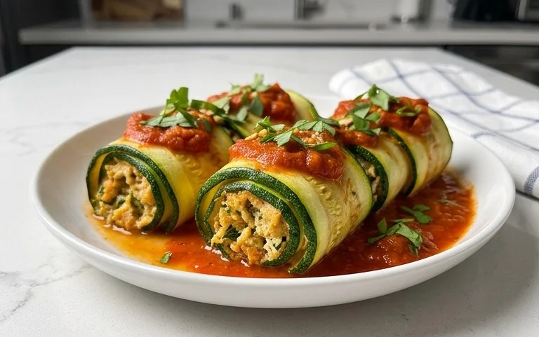 Vegan Zucchini Rollatini
