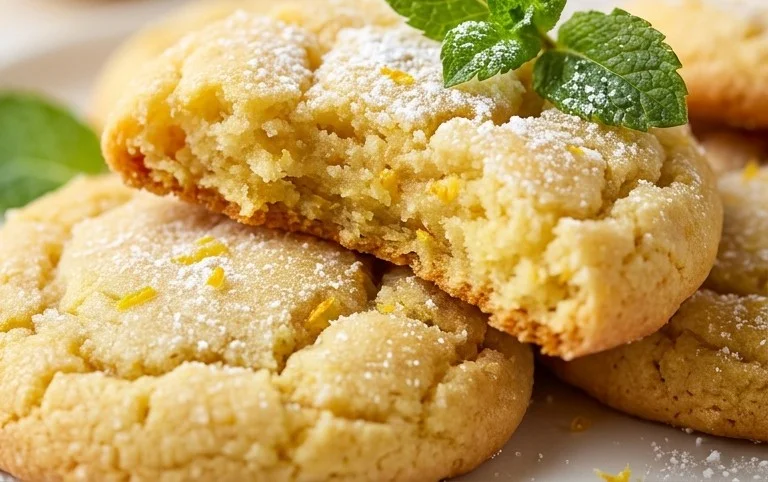 Soft & Chewy Lemon Cookies