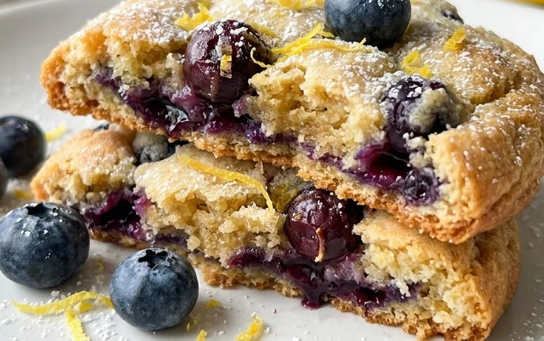 Lemon Blueberry Cookies Recipe
