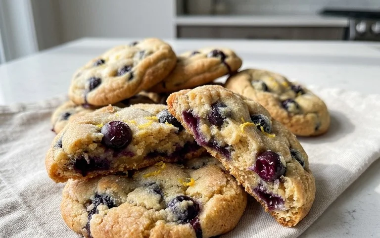 Lemon Blueberry Cookies Recipe