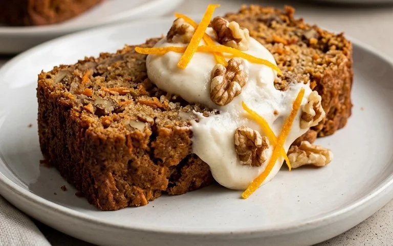 Dairy Free Carrot Cake Banana Bread