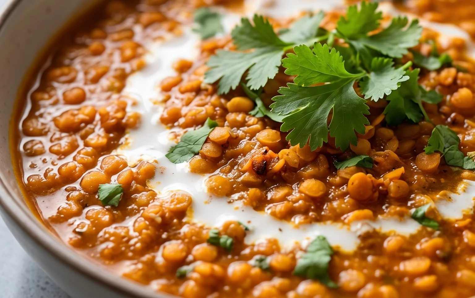 Spicy Red Lentil Curry