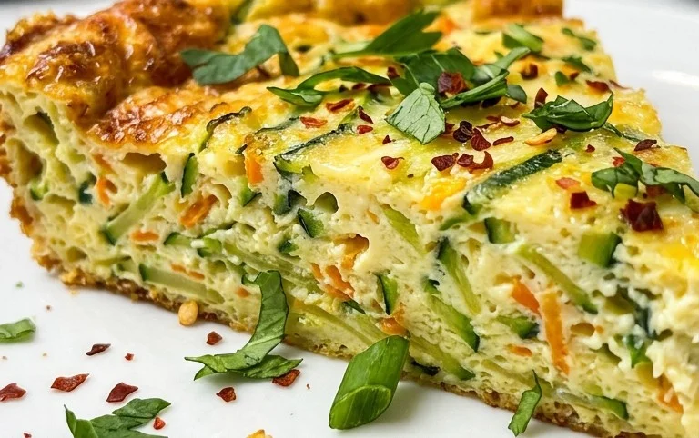 Crustless Zucchini Quiche Recipe