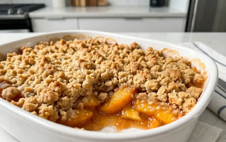 Peach Crisp