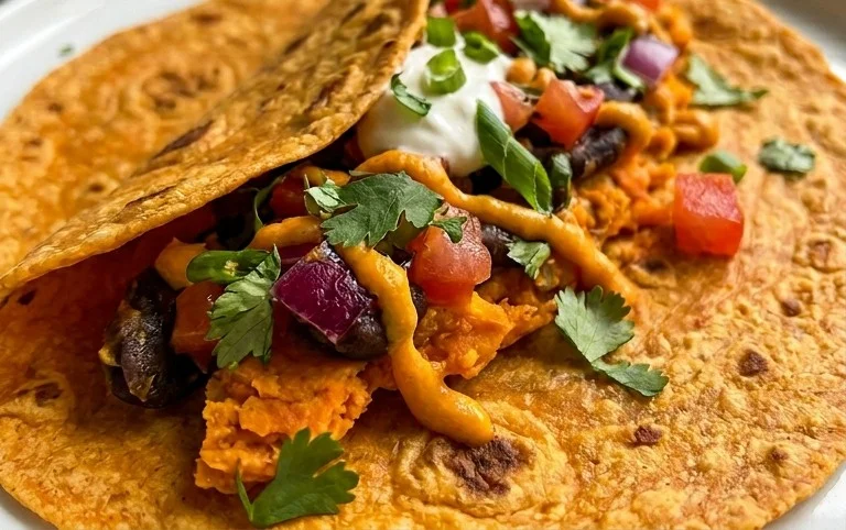 Sweet Potato Tortillas (Gluten-Free Vegan Wraps)