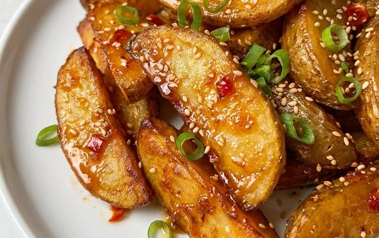Crispy Honey Chilli Potatoes