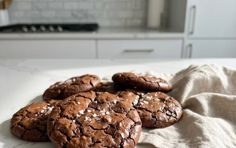 Salted Brownie Cookies