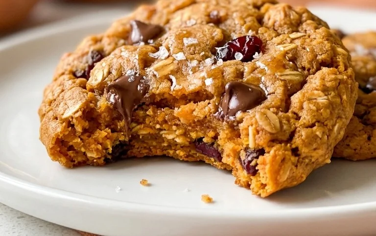 Sweet Potato Oatmeal Cookies