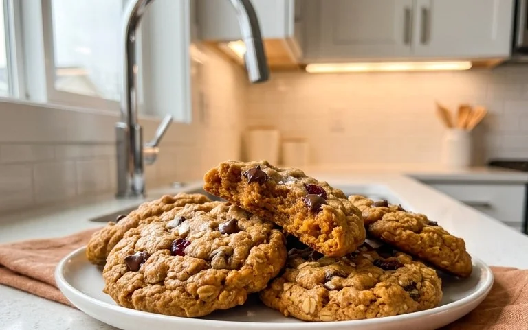 Sweet Potato Oatmeal Cookies
