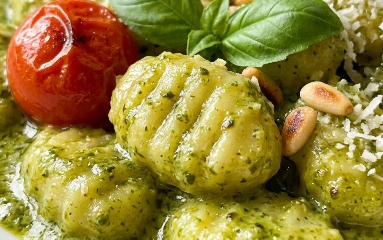 Creamy Pesto Gnocchi