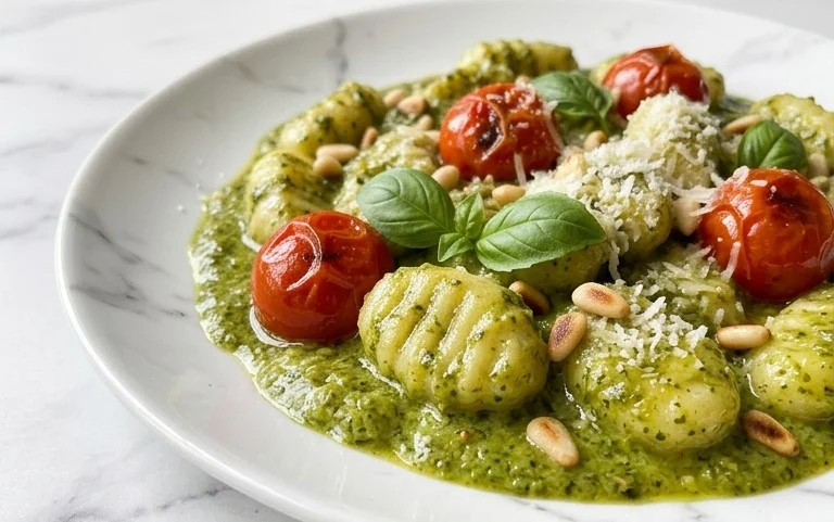 Creamy Pesto Gnocchi