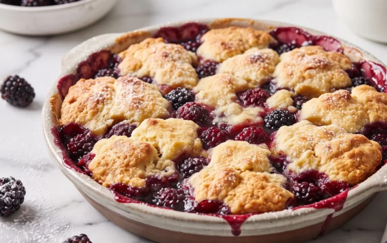 The Pioneer Women's Blackberry Cobbler