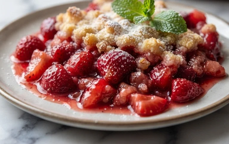 Strawberry Cobbler