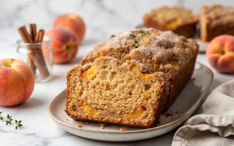 Spiced Peach Bread
