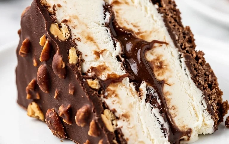Buster Bar Ice Cream Cake