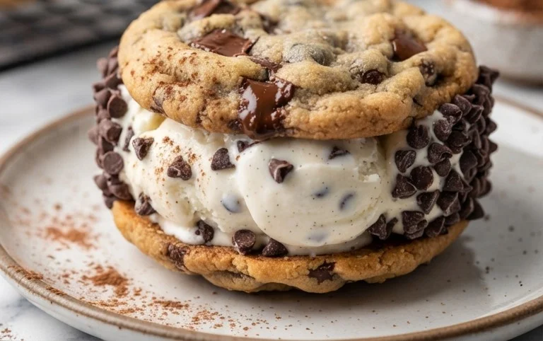 Cookie Ice Cream Sandwiches (Like a Chipwich!)