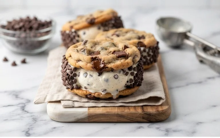 Cookie Ice Cream Sandwiches (Like a Chipwich!)